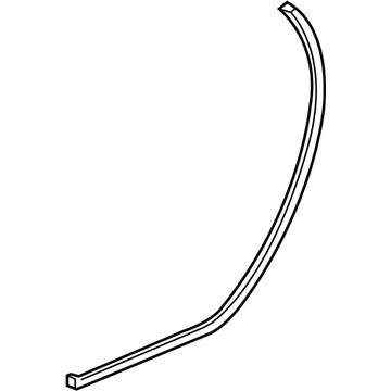 Cadillac SRX Door Seal - 22740137