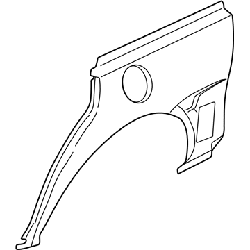 GM 15103995 Side Panel, Lower Outer Driver Side