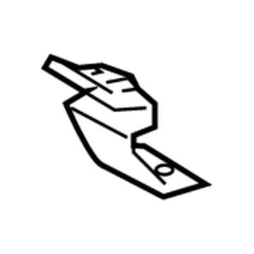 Chevy 10366207 Bumper Cover Side Bracket