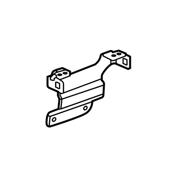 Cadillac 85004651 Console Base Front Bracket