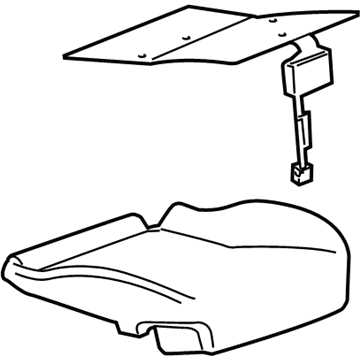 Pontiac 20824278 Seat Cushion Pad