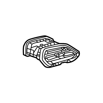 GM 42764047 Air Vent, Passenger Side GM 42764047 Air Vent, Passenger Side