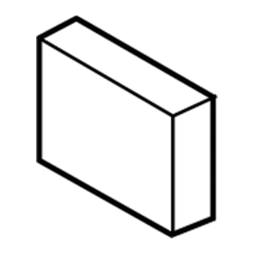 Buick 13293549 INSULATOR,REAR WHEELHOUSE PANEL BRACE(12.804)