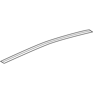 GM 25949172 Weatherstrip, Rear GM 25949172 Weatherstrip, Rear