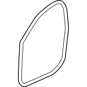 Cadillac STS Weather Strip - 19168240