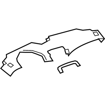 Cadillac Dash Panel Vent Portion Covers - 22859532