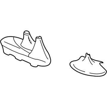 Pontiac Shift Linkage Boot - 22642552