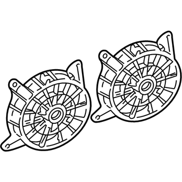 Oldsmobile 12362568 Fan Guard