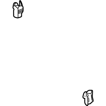 GM 15979042 Lower Reinforcement, Passenger Side GM 15979042 Lower Reinforcement, Passenger Side