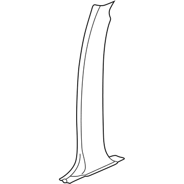 Cadillac 15162202 Center Pillar Trim