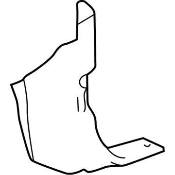 Cadillac 15066686 Kick Panel Trim