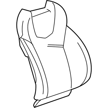 Cadillac 20993989 Seat Back Cover