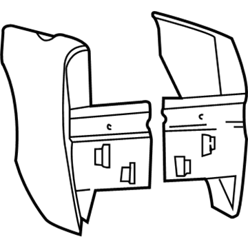 Chevy 10419828 Side Trim Panel