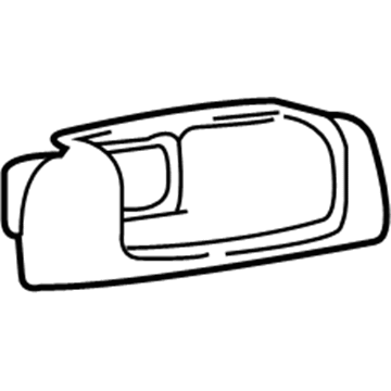 Chevy 10331464 Console Assembly Trim Plate