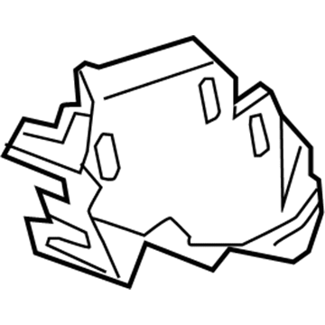 Cadillac 12686214 Heat Shield