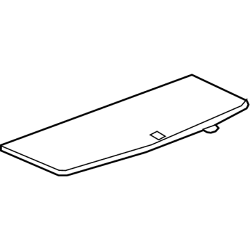 GM 84712028 Rear Cover, Black GM 84712028 Rear Cover, Black