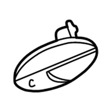 Oldsmobile Intrigue Door Handle - 10439372