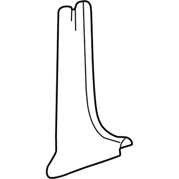 Buick 10445753 Center Pillar Trim
