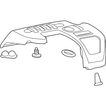 Pontiac 12602517 Engine Cover