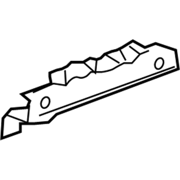 Pontiac 10260291 Instrument Panel Lower Brace