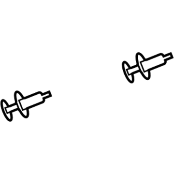 Pontiac 11518017 Wheelhouse Liner Retainer