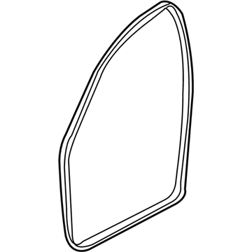 Cadillac DTS Door Seal - 25956332