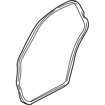 Cadillac DTS Door Seal - 25956351