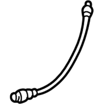 GM 20624396 Actuator Cable, Blue, Front Passenger Side