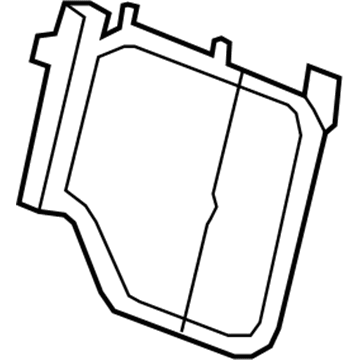 Hummer 19127670 Seat Back Frame