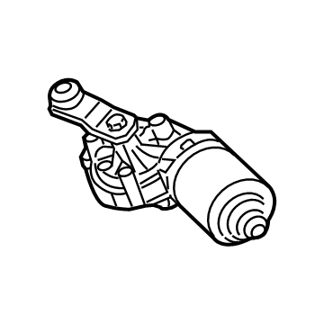 2016 Chevy Malibu Wiper Motor - 23353578