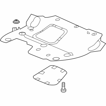 Buick 86771170 Underbody Shield