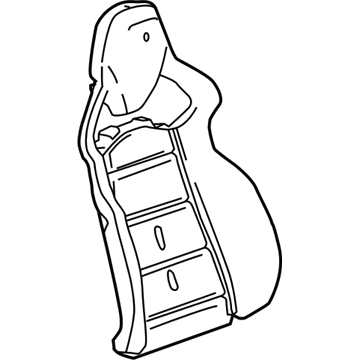 Chevy Corvette Seat Cushion Pad - 22980573