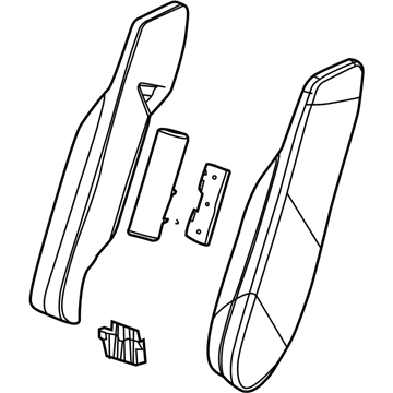 Buick 23325096 Bolster