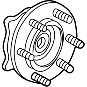 GMC Sierra 2500 Wheel Bearing - 15719007