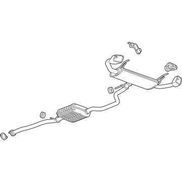 GMC Terrain Muffler - 84902989