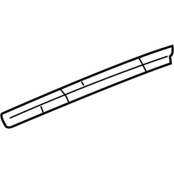 GMC 20835979 Lower Weatherstrip
