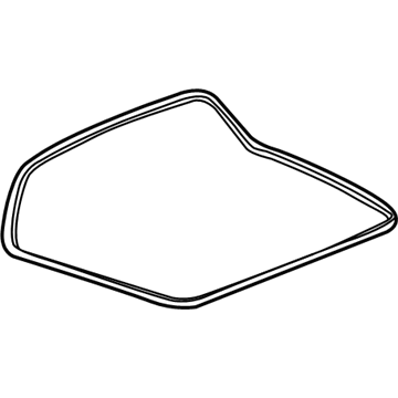 2002 Chevy Corvette Weather Strip - 15139388