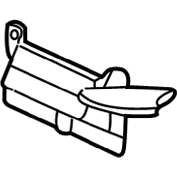 GM 10403704 Latch Bracket, Rear Driver Side GM 10403704 Latch Bracket, Rear Driver Side