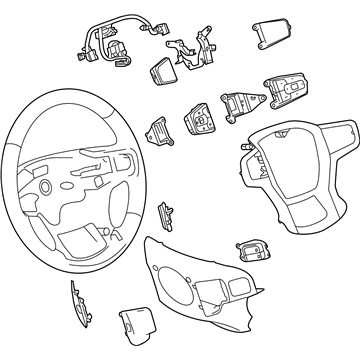 Chevy Silverado 3500 HD Steering Wheel - 85551831