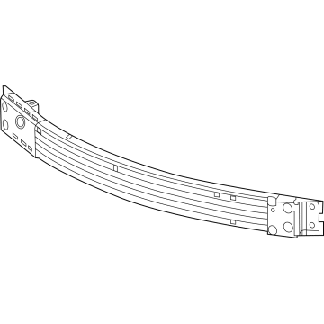 GM 60004080 Impact Bar, Front Rear