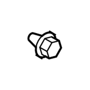 Pontiac 92138811 Rocker Molding Clip