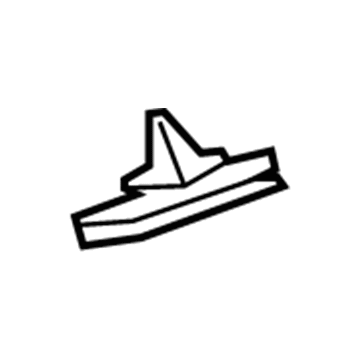 Pontiac 92138807 Rocker Molding Retainer