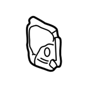 2003 GMC Safari Fuel Filler Housing - 15149867