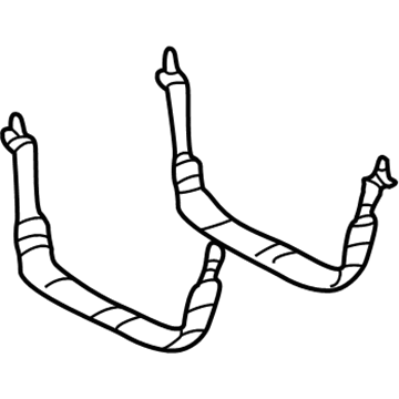 2000 Chevy Astro Fuel Tank Strap - 15745065