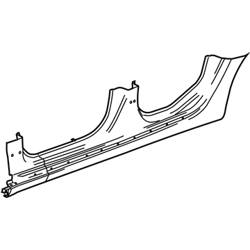 Buick 13268654 Rocker Panel