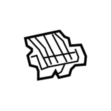 Buick 13310257 Center Pillar Reinforcement