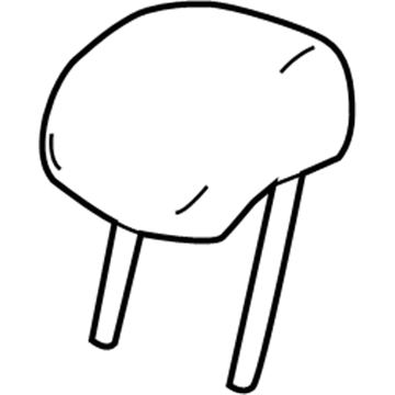 Cadillac 22988740 Headrest