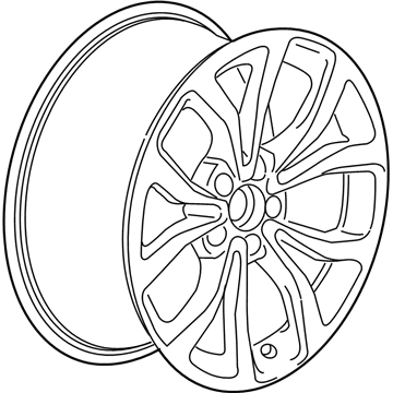 Cadillac Spare Wheel - 23345960