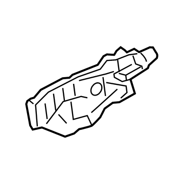 GM 13515505 Handle Base, Front Driver Side GM 13515505 Handle Base, Front Driver Side