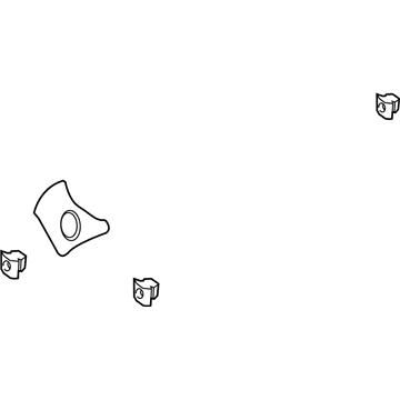 Chevy Dash Panel Vent Portion Covers - 95920308